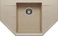 Кухонная мойка Polygran RIFF-800 №302 Песочный
