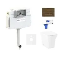 Комплект инсталляции и унитаза 5 в 1 Lavinia Boho Relfix Bristol 87551052