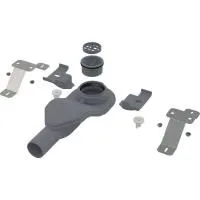 Экстра низкий сифон Alcaplast DN40 и комплект регулируемых ног, APZ-S6