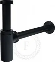Сифон для раковины FILARETE FL70 (Черный матовый)