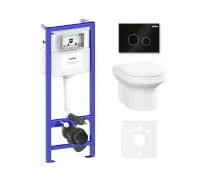 Комплект инсталляции и унитаза 6 в 1 Lavinia Boho Grance Hill Rimless 87561012