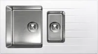 Кухонная мойка TOLERO Twist TTS-890K №923 Белый
