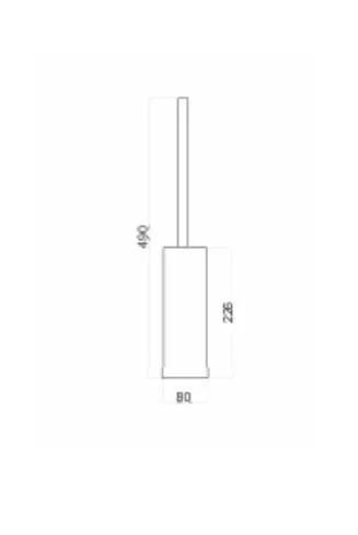 Ершик для унитаза Webert Pegaso PE501302010