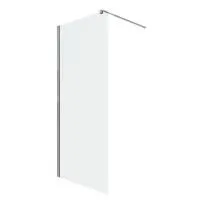 Душевая перегородка Niagara Eco NG-531-80 (80х190) хром,стекло прозрачное,1 место