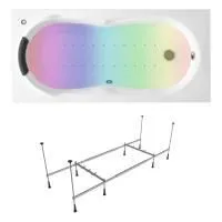 Аэромассажный комплект с хромотерапией 5 в 1 Lavinia Boho Easter Pro 362240AC