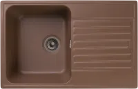 Кухонная мойка GranFest QUARZ 78 терракот