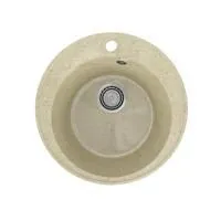 Кухонная мойка Practik PR-M-475-002 (без сифона), слоновая кость