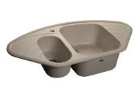 Кухонная мойка GranFest CORNER C-960E белый