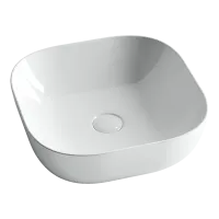 Умывальник Ceramicanova чаша накладная квадратная Element 425x425x145мм