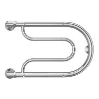 Полотенцесушитель водяной TERMINUS Фокстрот 1" БШ 320х500 без американок в комплекте
