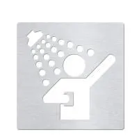 Табличка "Душевая" Bemeta Hotel 111022072