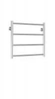 Полотенцесушитель водяной Stinox Toscana 500x500, нижнее подключение, хром, 1/2" ВР (внутренняя резьба), 4 перекладины