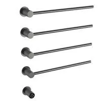 Полотенцесушитель электрический встраиваемый WONZON & WOGHAND, Темный графит (WW-A354-GM)