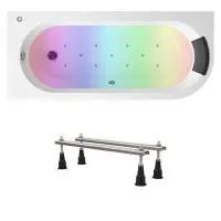 Аэромассажный комплект с хромотерапией 5 в 1 Lavinia Boho Art II 363610AC