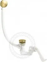 Сифон для ванны автоматический FILARETE FL90 (Матовое золото)