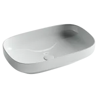 Умывальник Ceramicanova чаша накладная прямоугольная Element 600x380x150мм