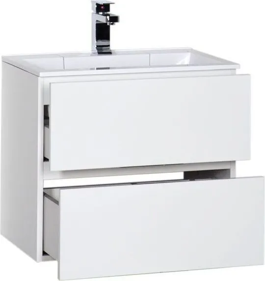 Тумба с раковиной Aquanet Алвита 60 белый