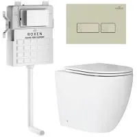 Комплект 5 в 1 RoxenBath  Attach 967071 (состоит из: 710215, Caspia 410280BG; 650185-01)