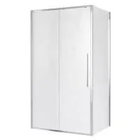 Душевое ограждение Niagara Nova NG-65-14CH-CH100-34 (140*100*195) прямоугольник, двери раздвижные