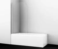 Стеклянная шторка на ванну WasserKRAFT Leine 35P01-80