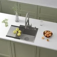 Кухонная мойка Roxen Snake 45 (текстурное покрытие)