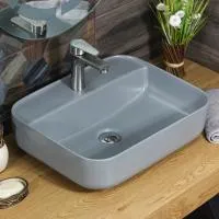 Раковина MELANA MLN-320355MG матовая серая