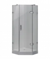 Душевой уголок Timo BY-839 матовый 100x100x185