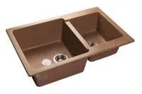 Кухонная мойка GranFest PRACTIK P-780K терракот