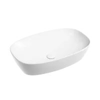 Умывальник Ceramicanova чаша накладная овальная (цвет Белый Матовый) Element 600x380x138мм