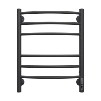 Полотенцесушитель электрический TERMINUS Классик П6 450х600 электро КС 9005 матовый