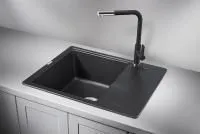Кухонная мойка Granula GR-6201 шварц