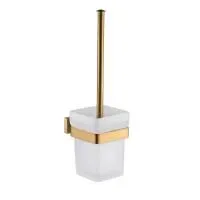 Ершик для унитаза Shevanik SG5600G, золотой сатин