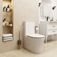 Унитаз-компакт SANTA напольный безободковый Cerutti SPA CT8916