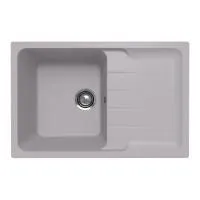 Кухонная мойка Ulgran Quartz Gerda 780-04, платина