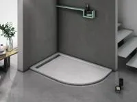 Душевой поддон с сифоном WeltWasser WW TRR 10080 STONE-WT L