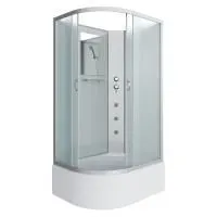 Душевая кабина Niagara Classic NG-2310-14RBKG 120х80х200, высокий поддон 40 см, стекло матовое