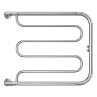 Полотенцесушитель водяной TERMINUS Фокстрот 1" БШ 600х700 без американок в комплекте