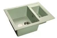 Кухонная мойка GranFest QUADRO Q-610K салатовый