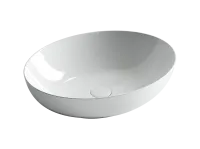 Умывальник Ceramicanova чаша накладная овальная Element 520x395x130мм