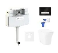 Комплект инсталляции и унитаза 5 в 1 Lavinia Boho Relfix Bristol 87551058