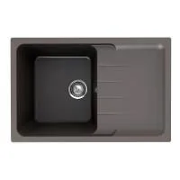 Кухонная мойка Ulgran Quartz Gerda 780-09, асфальт