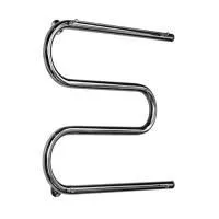 Полотенцесушитель водяной Ростела Ду-25 M-ка с полочкой (бок.подв., 1" резьба) 500x500