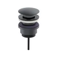 Донный клапан для раковины WONZON & WOGHAND, Темный графит (WW-88SS07-BGM)