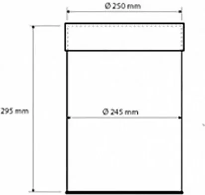 Ведро для мусора Bemeta Hotel 150115151 (7,5 литров)