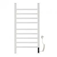 Полотенцесушитель электрический WONZON & WOGHAND, Белый матовый (WW-AL409-MW)