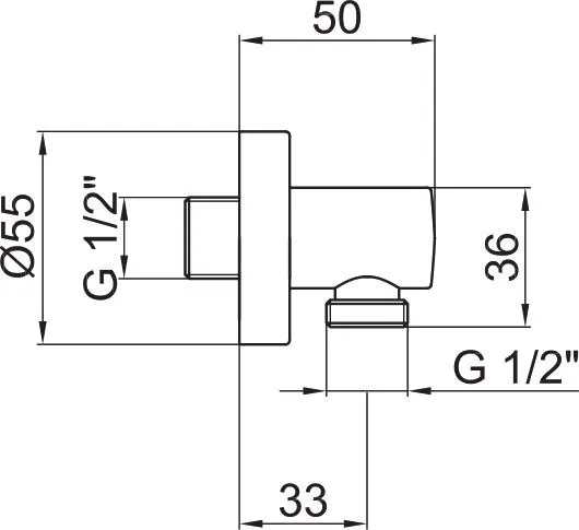 Шланговое подключение Webert Aria AC0344560