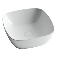 Умывальник Ceramicanova чаша накладная квадратная Element 400x400x140мм