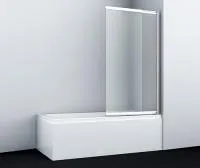 Стеклянная шторка на ванну WasserKRAFT Main 41S02-100 RM
