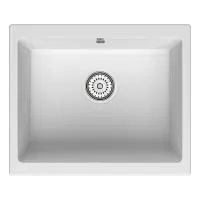 Мойка кухонная Point Сидли 55 PN3007W, белый