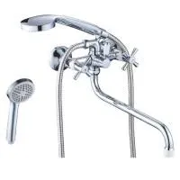 Смеситель для ванны Cron CN22142-8, белый